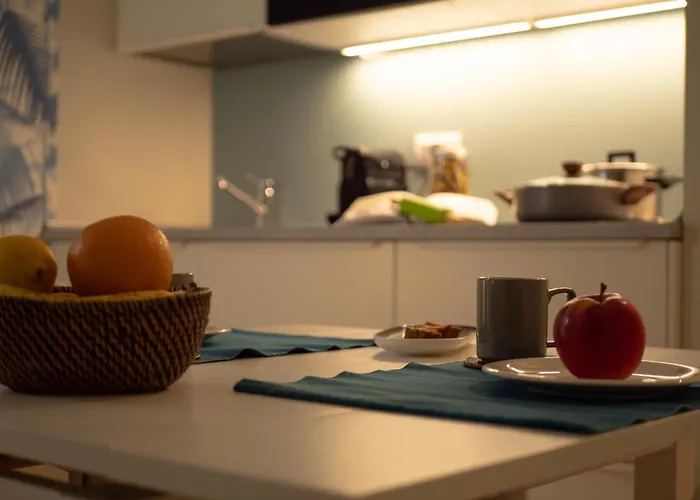 Blue Palm Jungle Self Checkin Design Apartman *