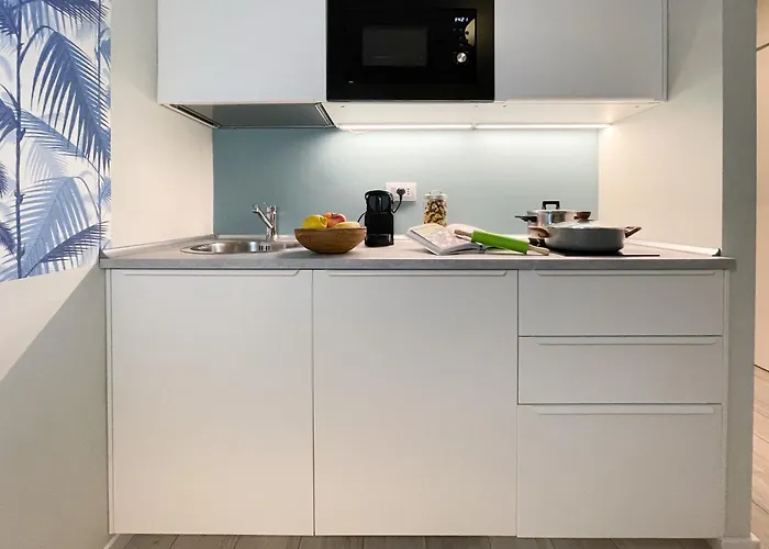 Apartman Blue Palm Jungle Self Checkin Design Milánó